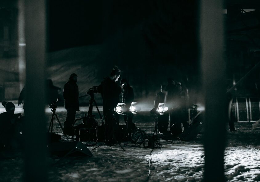 Behind the Scenes of a New Movie