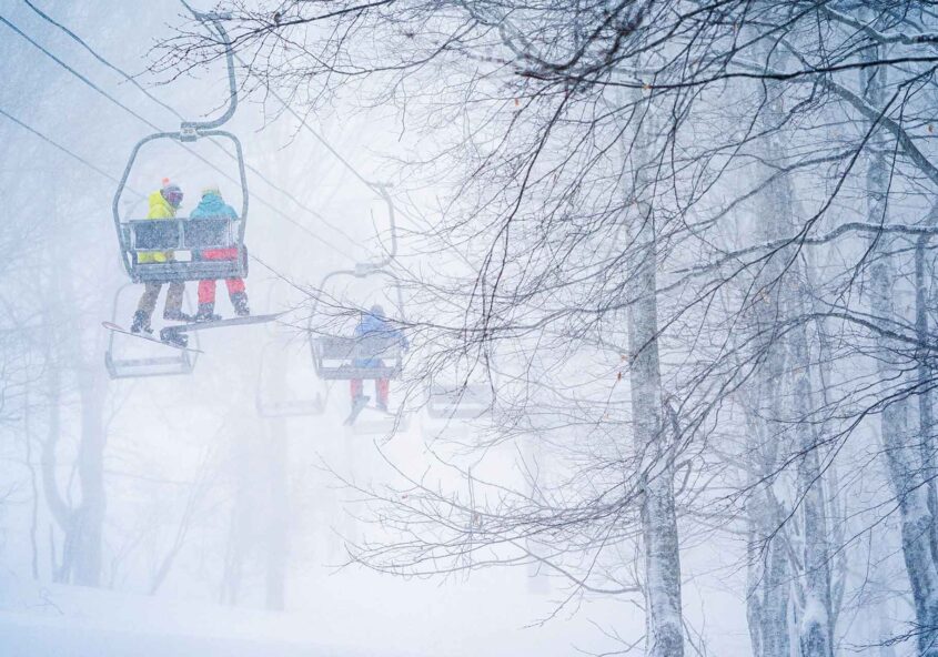 The photographer's story of untoched powder